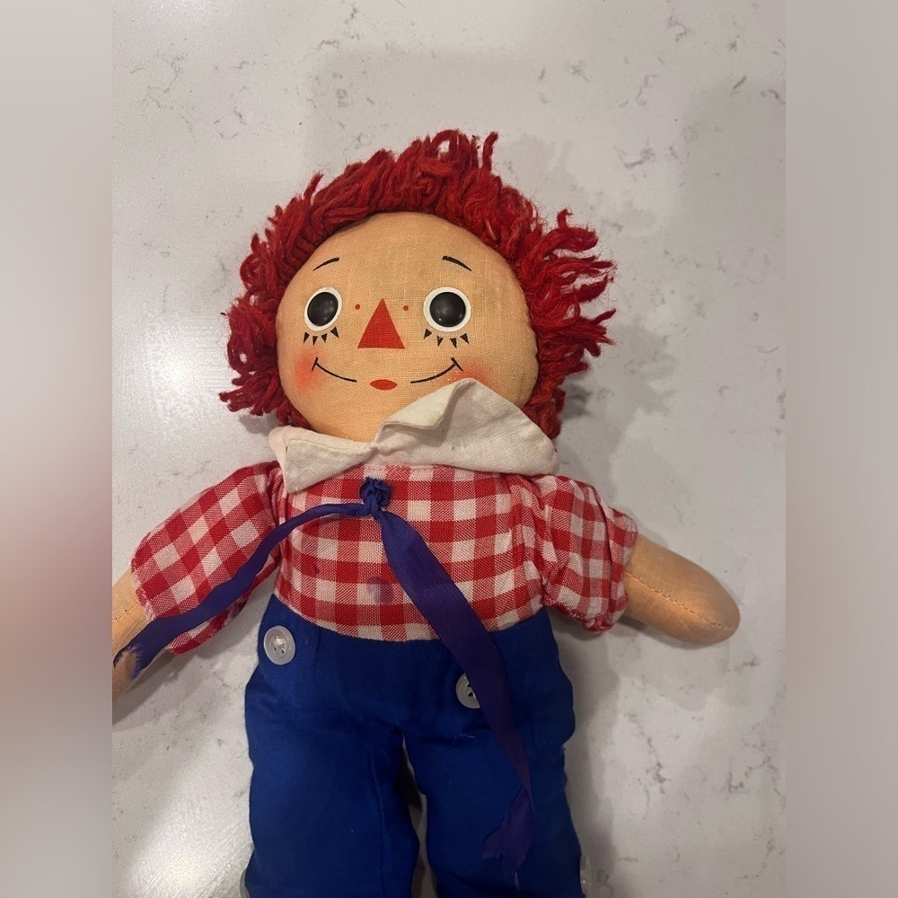 Vintage Raggedy Andy Knickerbocker 12 Inch Doll - Picture 4 of 4